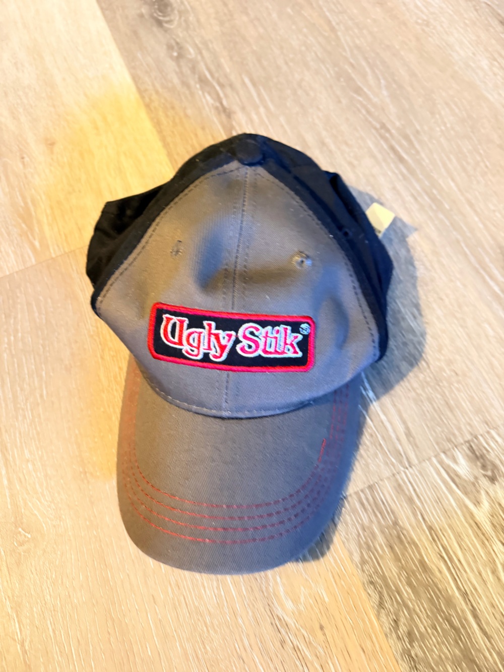 Ugly Stik Two-Tone Gray & Black Cap